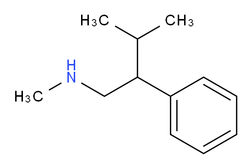 methyl(3-methyl-2-phenylbutyl)amine