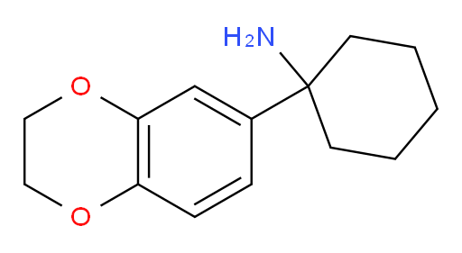 1-(2,3-dihydro-1,4-benzodioxin-6-yl)cyclohexan-1-amine
