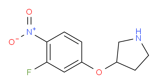 3-(3-fluoro-4-nitrophenoxy)pyrrolidine