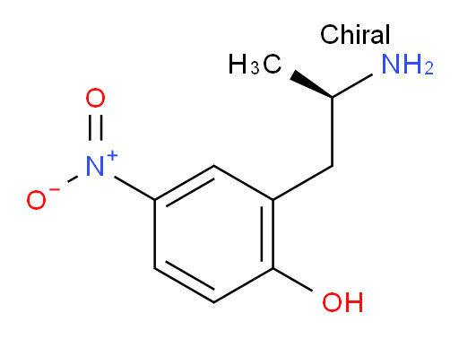 2-[(2R)-2-aminopropyl]-4-nitrophenol