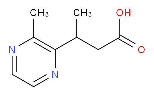 3-(3-methylpyrazin-2-yl)butanoic acid