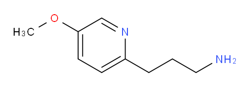 3-(5-methoxypyridin-2-yl)propan-1-amine
