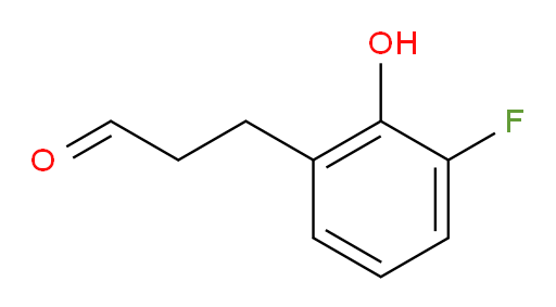 3-(3-fluoro-2-hydroxyphenyl)propanal