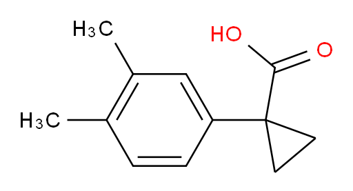 1-(3,4-dimethylphenyl)cyclopropane-1-carboxylic acid