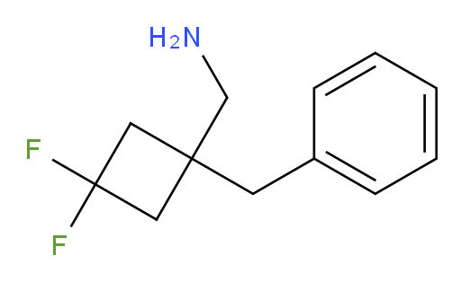 (1-benzyl-3,3-difluorocyclobutyl)methanamine