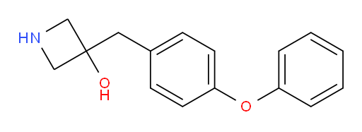 3-[(4-phenoxyphenyl)methyl]azetidin-3-ol