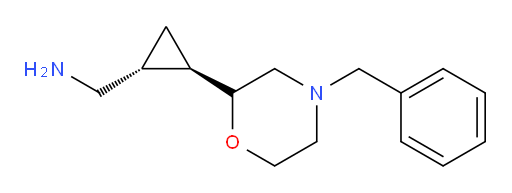 rac-[(1R,2R)-2-(4-benzylmorpholin-2-yl)cyclopropyl]methanamine