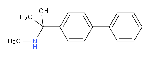 methyl[2-(4-phenylphenyl)propan-2-yl]amine