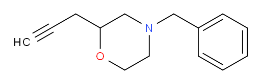4-benzyl-2-(prop-2-yn-1-yl)morpholine