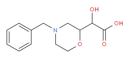 2-(4-benzylmorpholin-2-yl)-2-hydroxyacetic acid