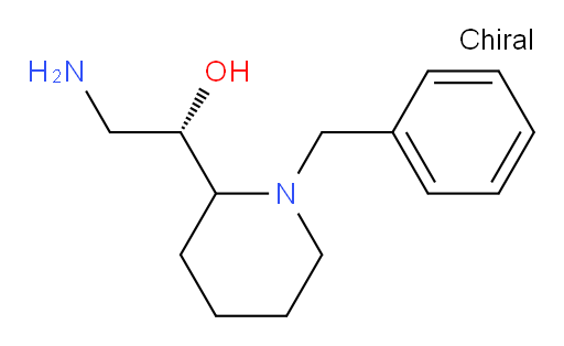 (1S)-2-amino-1-(1-benzylpiperidin-2-yl)ethan-1-ol