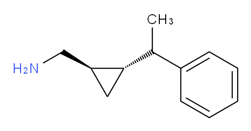 rac-[(1R,2S)-2-(1-phenylethyl)cyclopropyl]methanamine