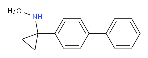 N-methyl-1-(4-phenylphenyl)cyclopropan-1-amine