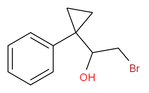 2-bromo-1-(1-phenylcyclopropyl)ethan-1-ol