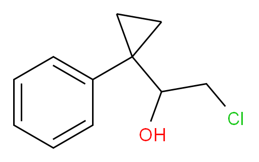 2-chloro-1-(1-phenylcyclopropyl)ethan-1-ol