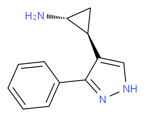 rac-(1R,2S)-2-(3-phenyl-1H-pyrazol-4-yl)cyclopropan-1-amine