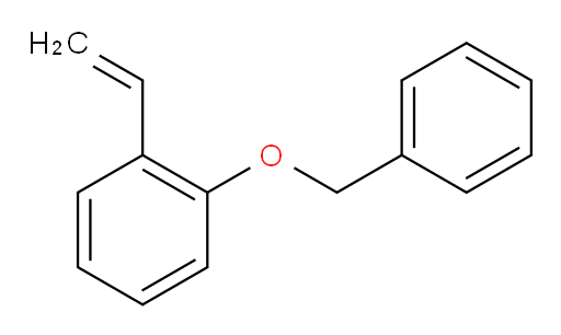 1-(benzyloxy)-2-ethenylbenzene