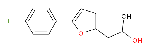1-[5-(4-fluorophenyl)furan-2-yl]propan-2-ol