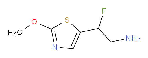 2-fluoro-2-(2-methoxy-1,3-thiazol-5-yl)ethan-1-amine