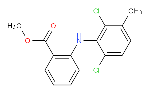 methyl 2-[(2,6-dichloro-3-methylphenyl)amino]benzoate