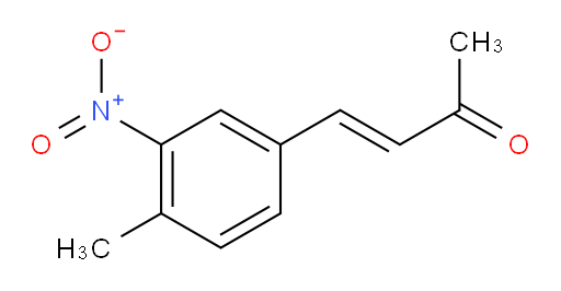 4-(4-methyl-3-nitrophenyl)but-3-en-2-one