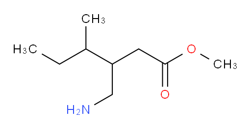methyl 3-(aminomethyl)-4-methylhexanoate