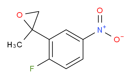 2-(2-fluoro-5-nitrophenyl)-2-methyloxirane