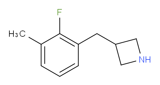 3-[(2-fluoro-3-methylphenyl)methyl]azetidine