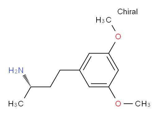 (2S)-4-(3,5-dimethoxyphenyl)butan-2-amine