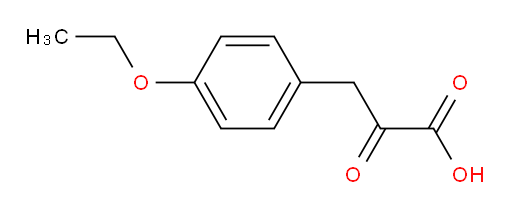 3-(4-ethoxyphenyl)-2-oxopropanoic acid