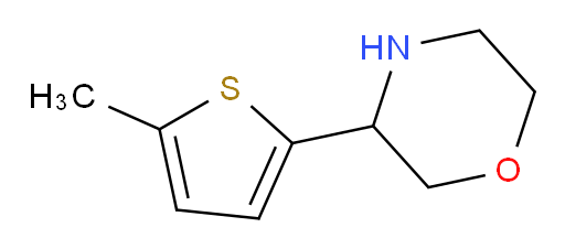 3-(5-methylthiophen-2-yl)morpholine