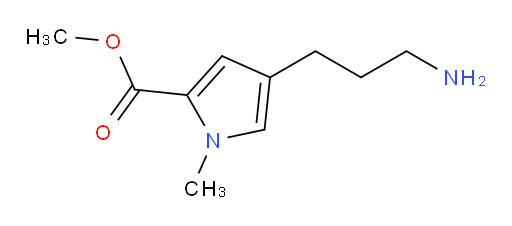methyl 4-(3-aminopropyl)-1-methyl-1H-pyrrole-2-carboxylate