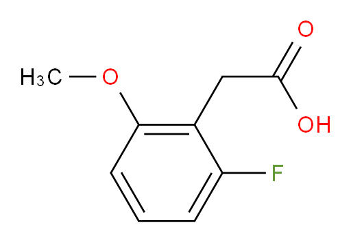 2-(2-fluoro-6-methoxyphenyl)acetic acid