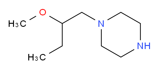 1-(2-methoxybutyl)piperazine