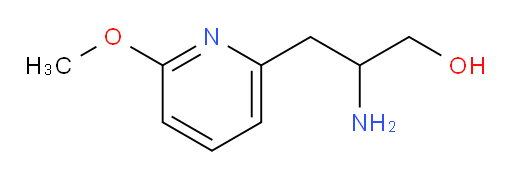 2-amino-3-(6-methoxypyridin-2-yl)propan-1-ol
