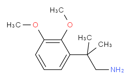 2-(2,3-dimethoxyphenyl)-2-methylpropan-1-amine