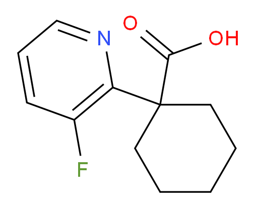 1-(3-fluoropyridin-2-yl)cyclohexane-1-carboxylic acid
