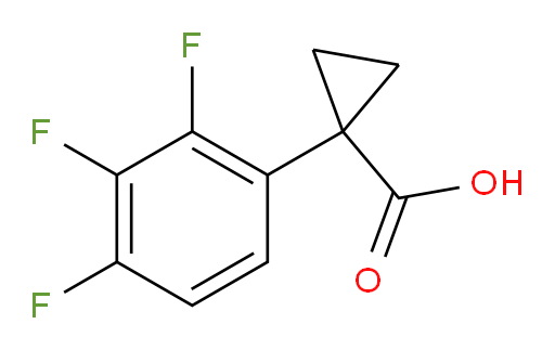 1-(2,3,4-trifluorophenyl)cyclopropane-1-carboxylic acid