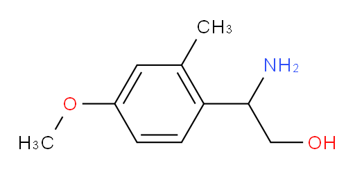 2-amino-2-(4-methoxy-2-methylphenyl)ethan-1-ol
