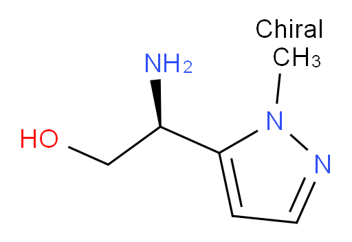 (2S)-2-amino-2-(1-methyl-1H-pyrazol-5-yl)ethan-1-ol