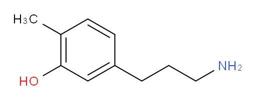 5-(3-aminopropyl)-2-methylphenol
