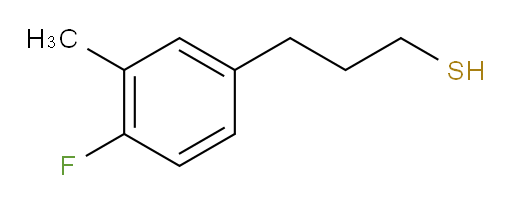 3-(4-fluoro-3-methylphenyl)propane-1-thiol