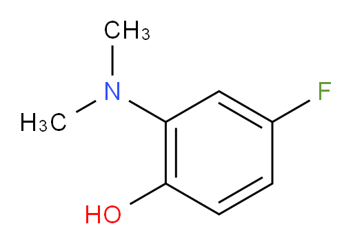 2-(dimethylamino)-4-fluorophenol