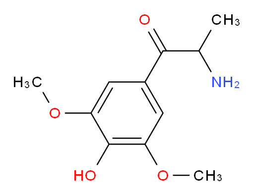 2-amino-1-(4-hydroxy-3,5-dimethoxyphenyl)propan-1-one