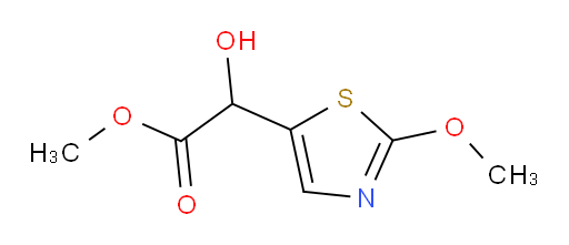 methyl 2-hydroxy-2-(2-methoxy-1,3-thiazol-5-yl)acetate