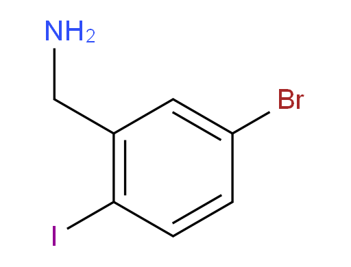 (5-bromo-2-iodophenyl)methanamine