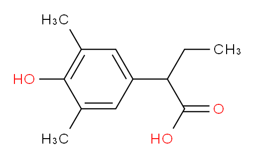 2-(4-hydroxy-3,5-dimethylphenyl)butanoic acid