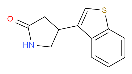 4-(1-benzothiophen-3-yl)pyrrolidin-2-one
