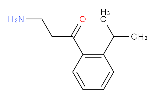 3-amino-1-[2-(propan-2-yl)phenyl]propan-1-one