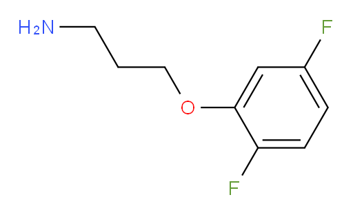 3-(2,5-difluorophenoxy)propan-1-amine
